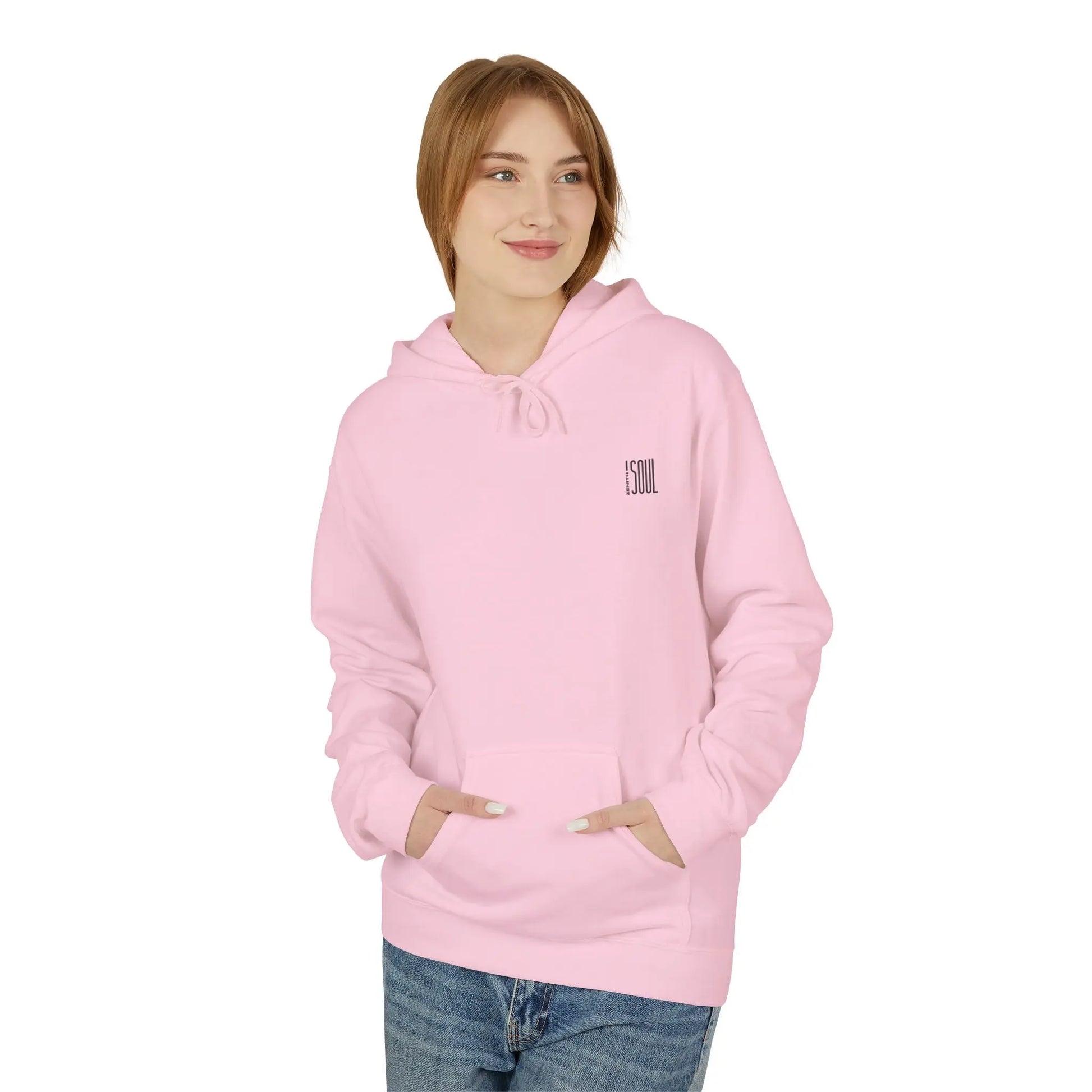 Zen Comfort Midweight Softstyle Fleece Hoodie Printify