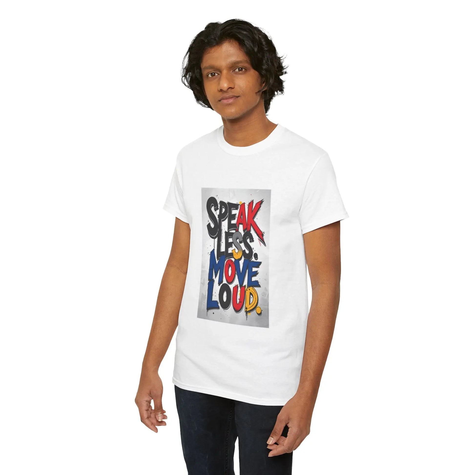 Speak Less - Heavy Cotton Tee Printify