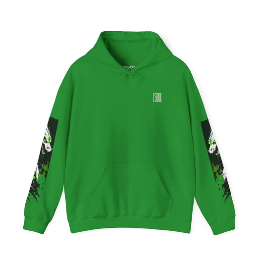 Green Dragon Hooded Sweatshirt Printify