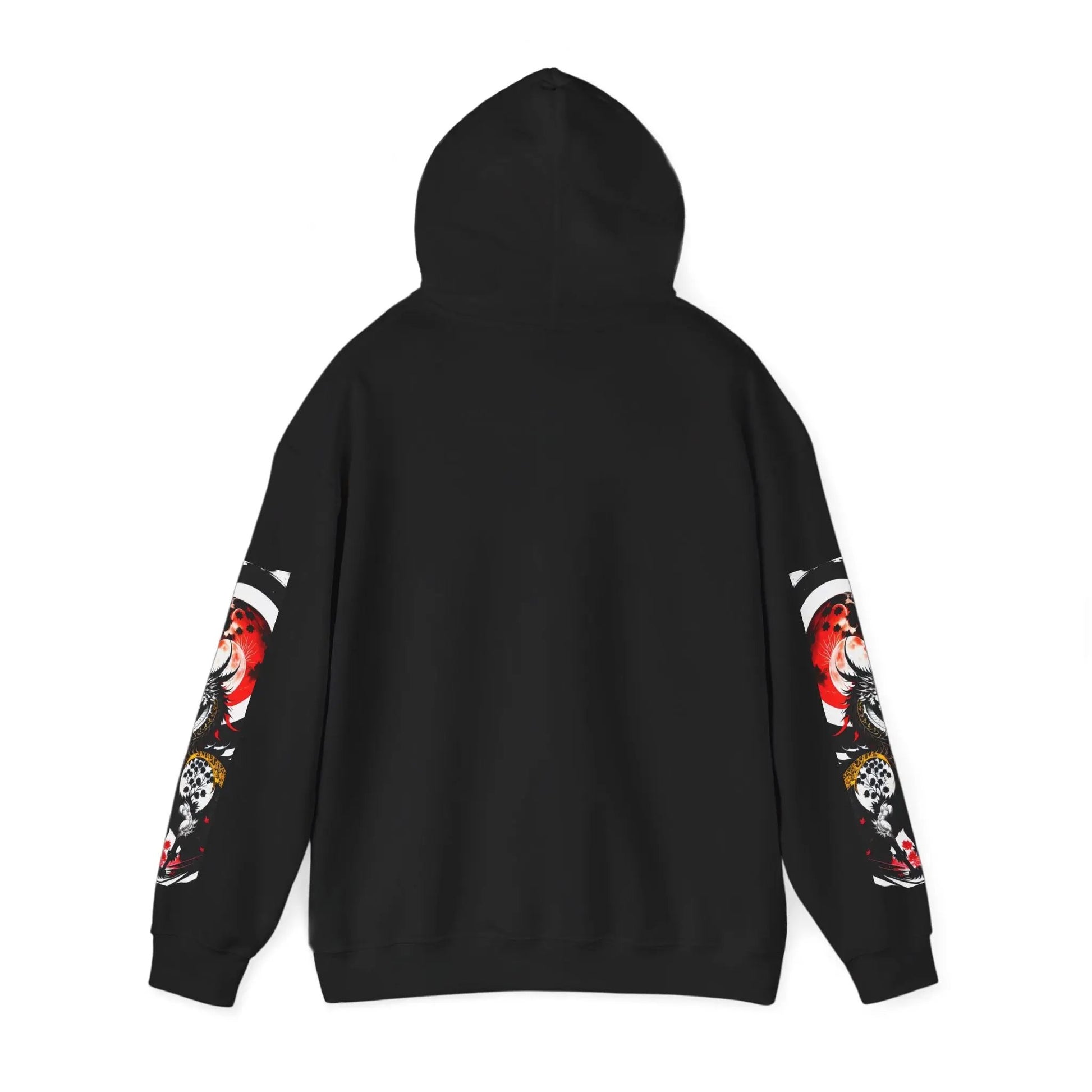 Red Dragon Hooded Sweatshirt Printify