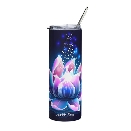 Bloom & Flow Lotus Stainless Steel Tumbler, 20oz 