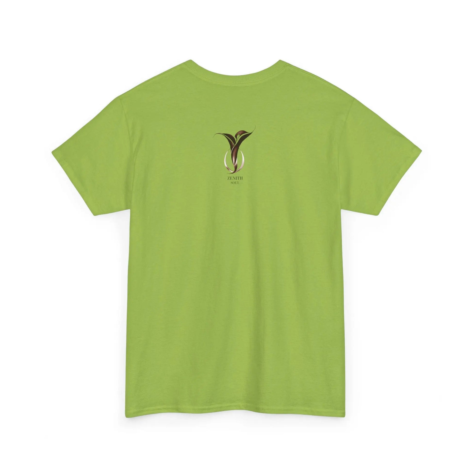 Floral Apex Unisex Heavy Cotton Tee - Zenith Soul LLC
