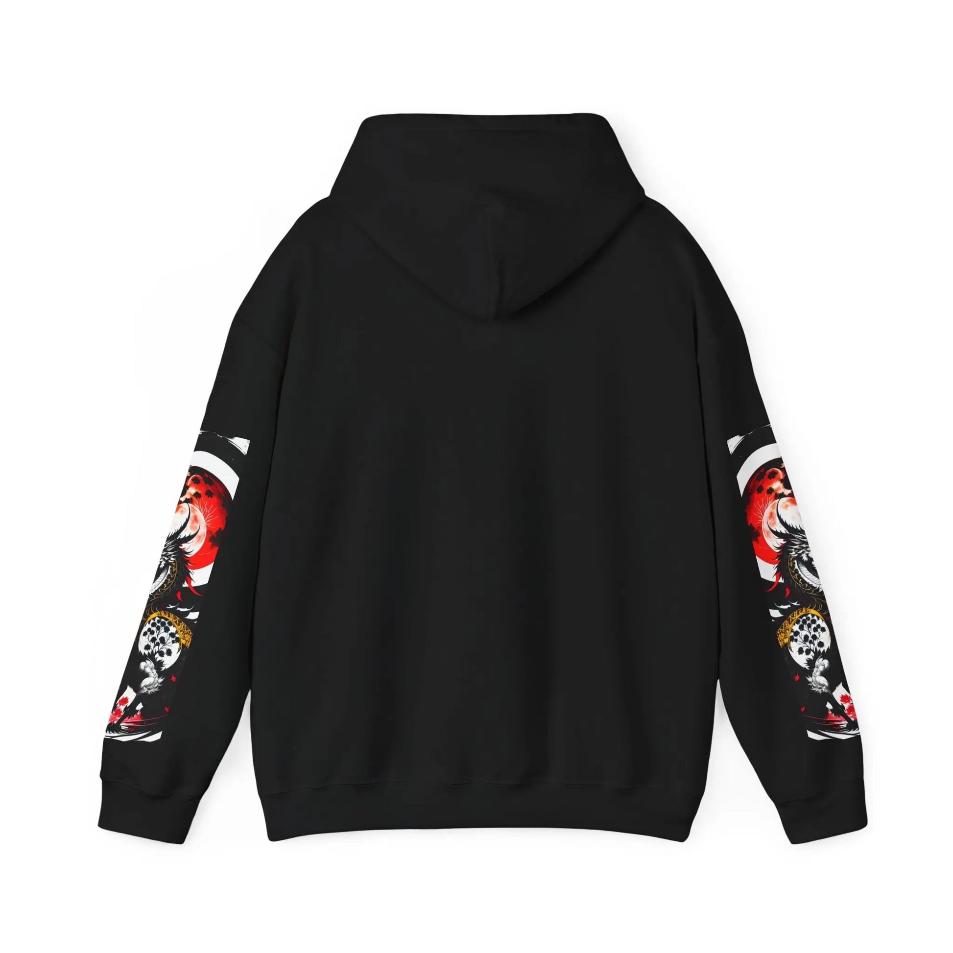 Red Dragon Hooded Sweatshirt Printify