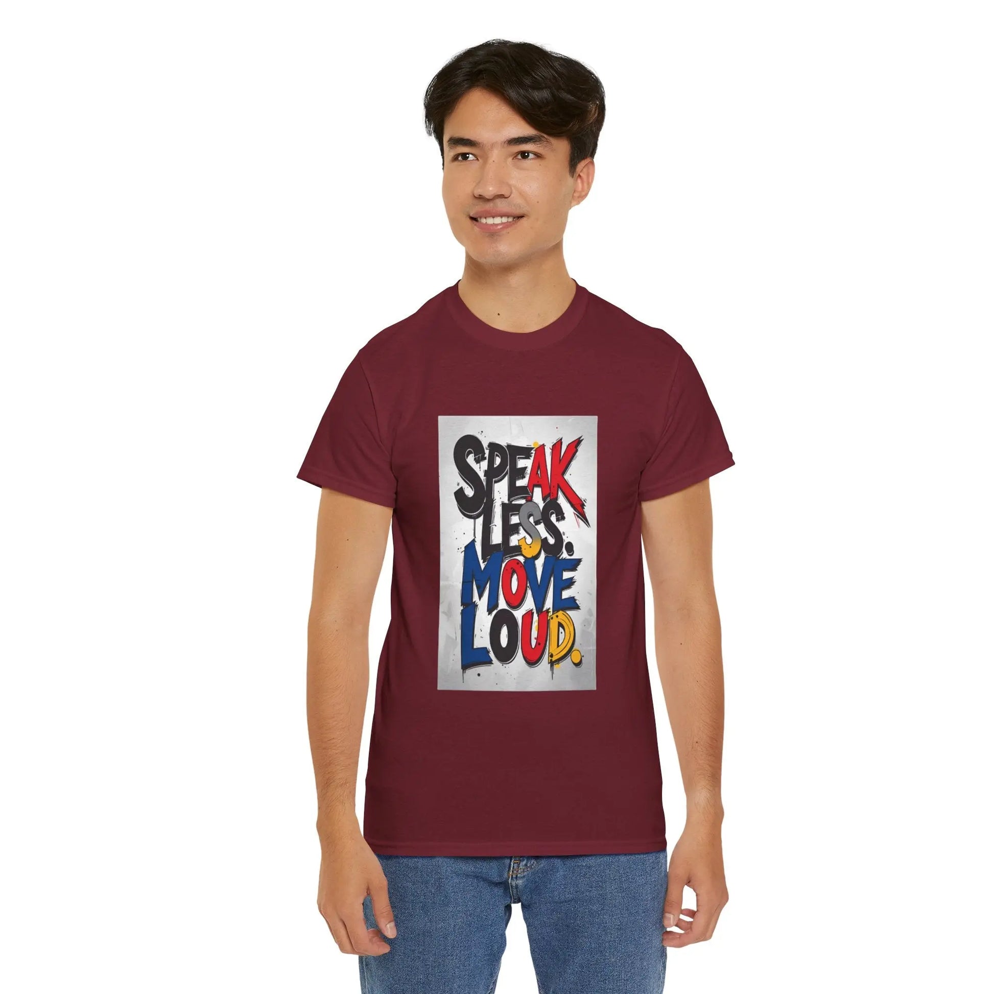 Speak Less - Heavy Cotton Tee Printify