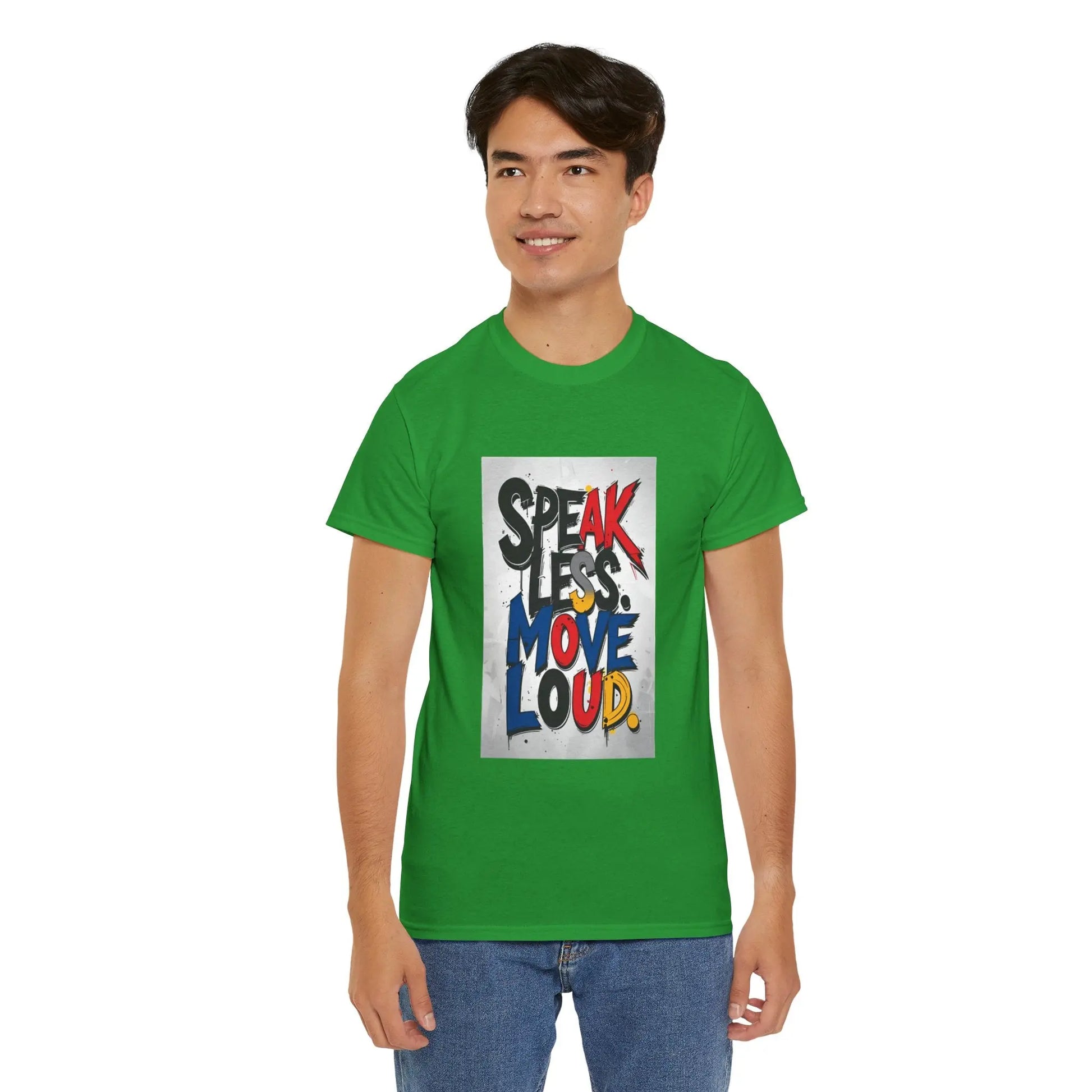 Speak Less - Heavy Cotton Tee Printify