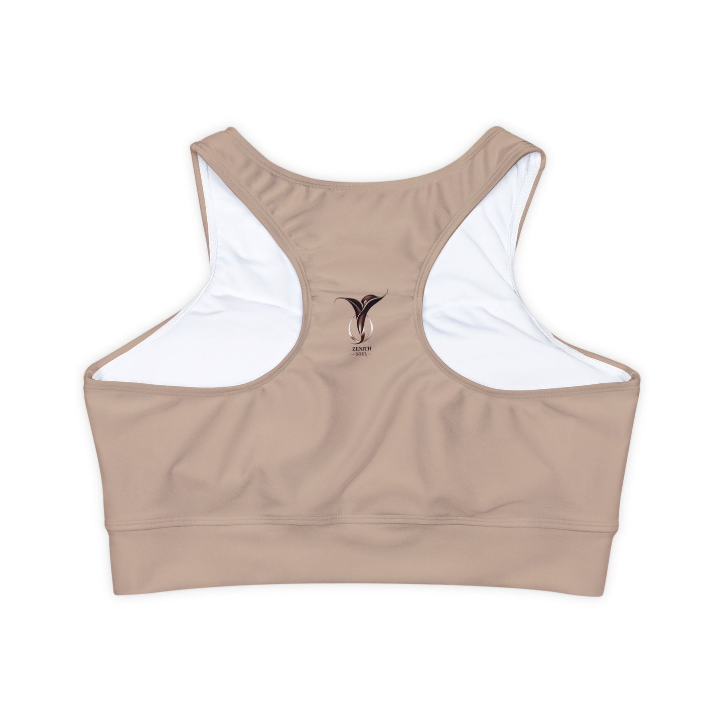 Desert Bloom Fully Lined, Padded Sports Bra (AOP)