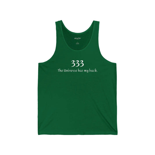 333- Universe has my back Jersey Tank Printify