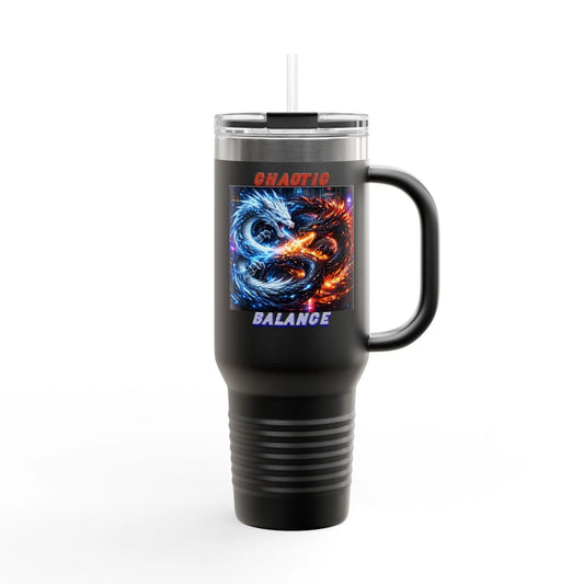 40oz Travel Mug | Chaotic Balance Insulated Stainless Steel 