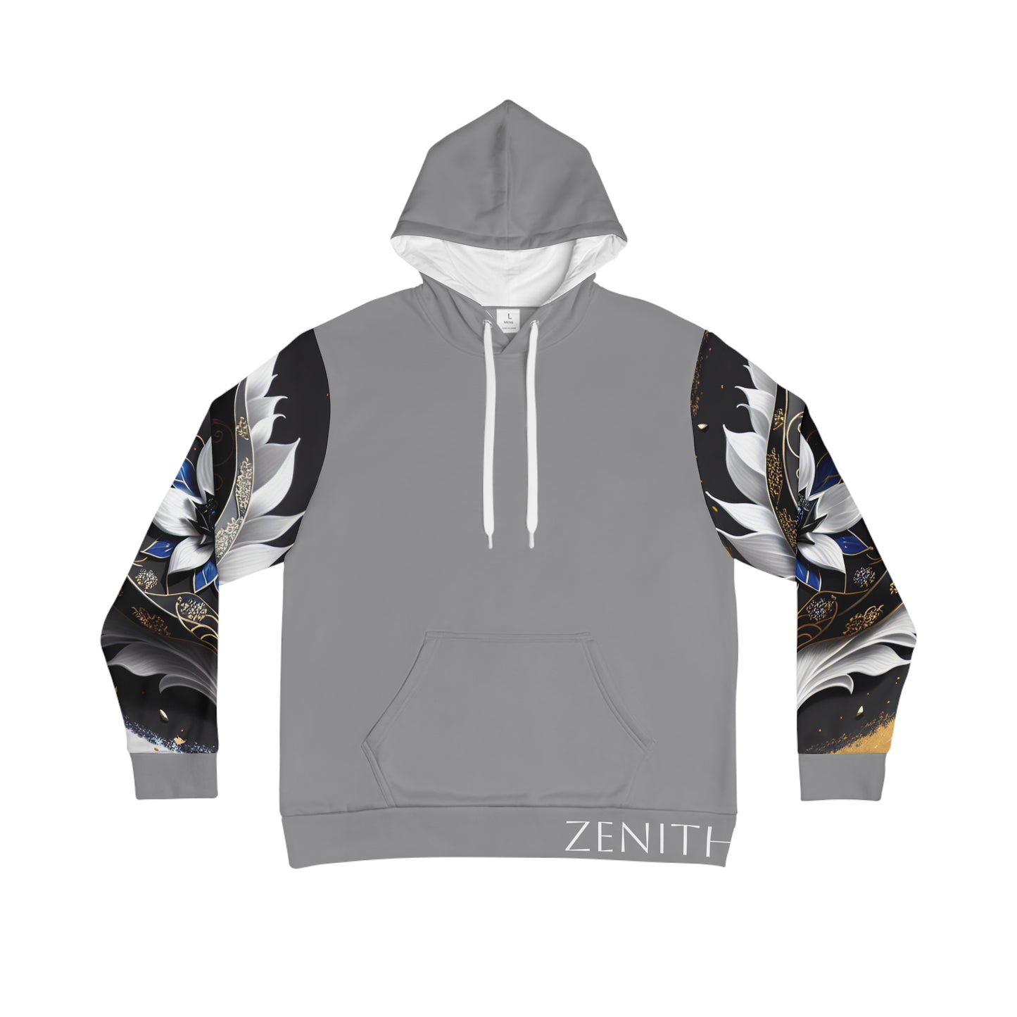 Divine Bloom (Gray) Hoodie