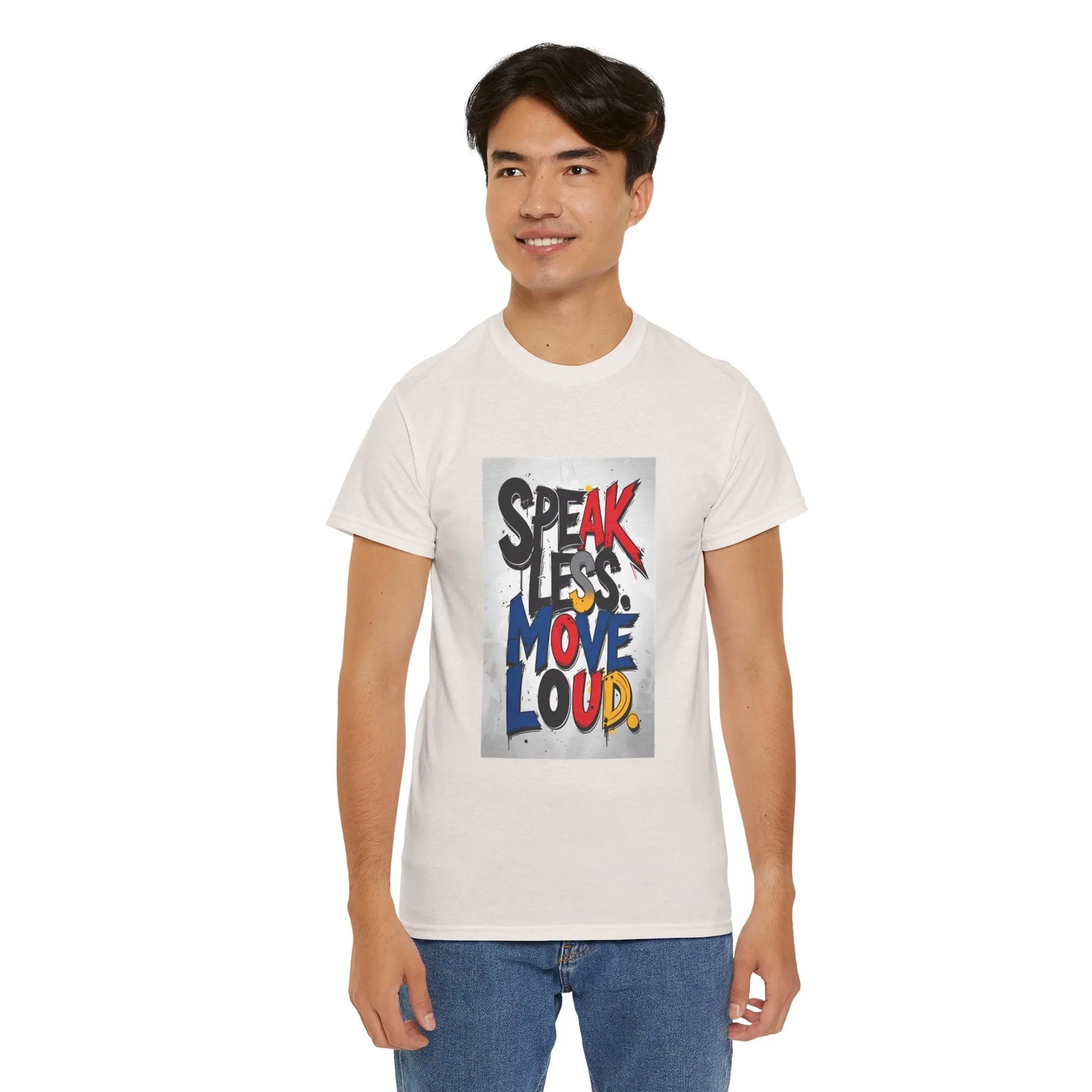 Speak Less - Heavy Cotton Tee Printify