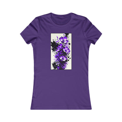 Crown Chakra Violet Bloom Women's Favorite Tee