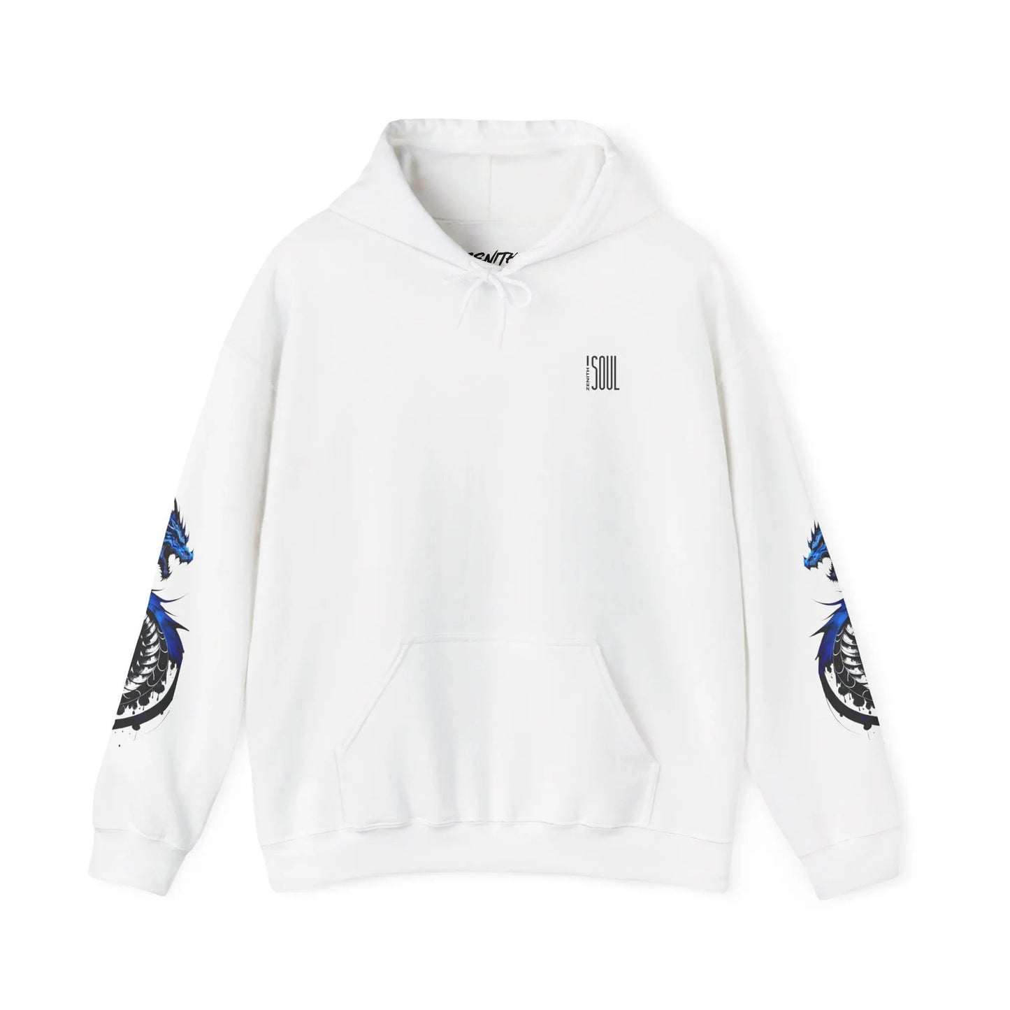 Blue Dragon Hooded Sweatshirt Printify