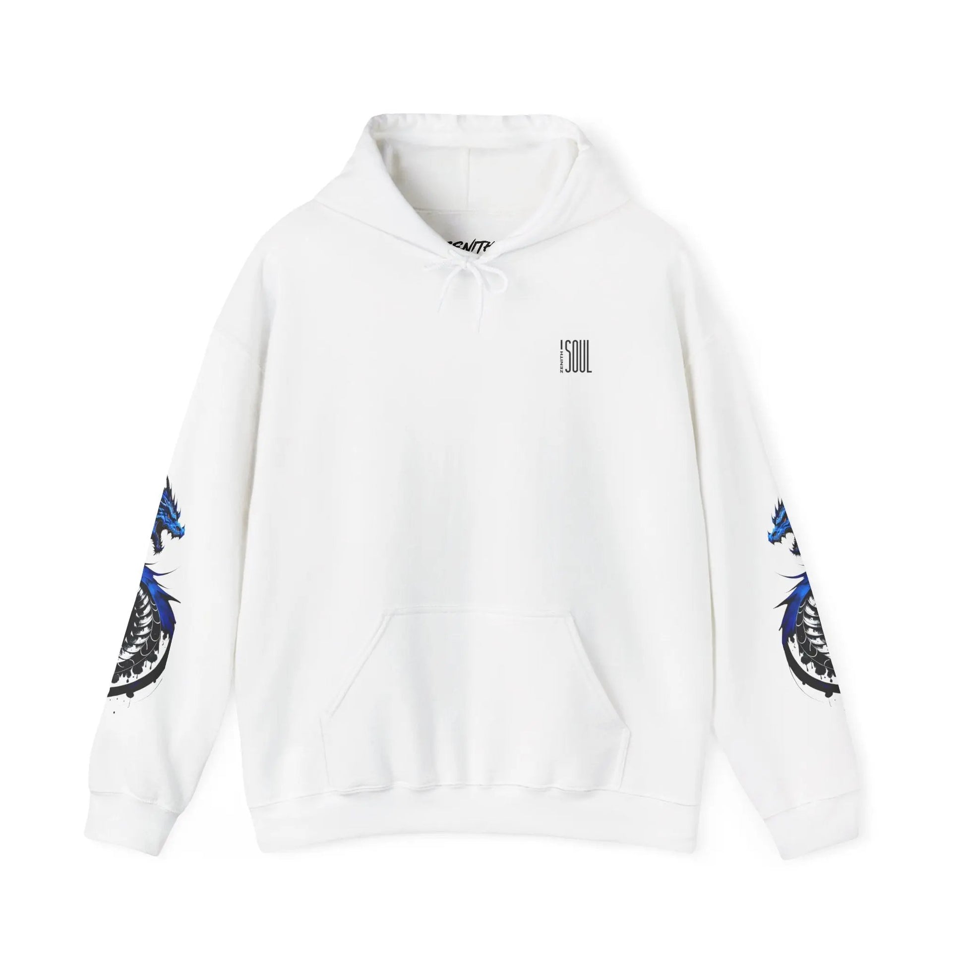 Blue Dragon Hooded Sweatshirt Printify