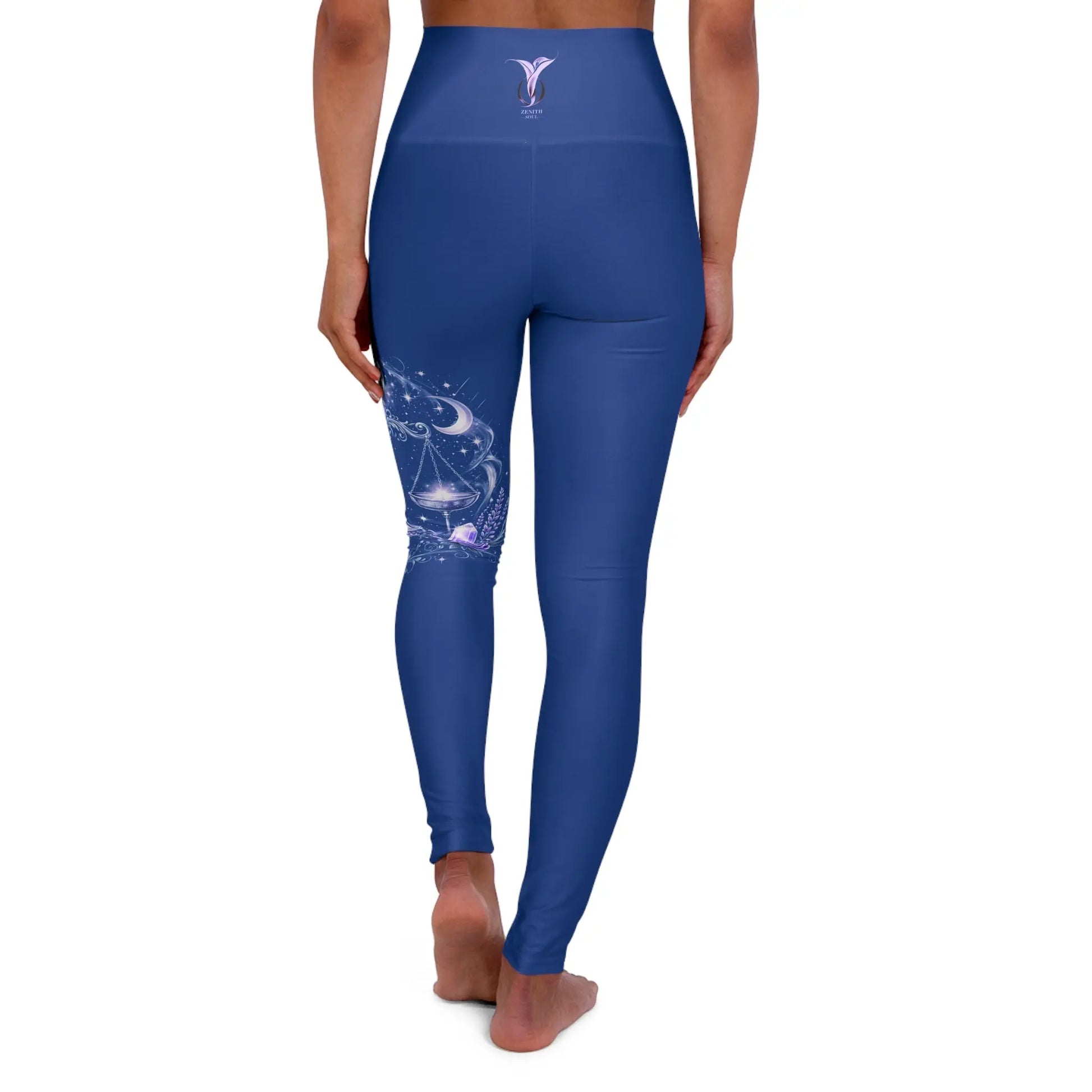 Libra Blue Yoga Leggings 