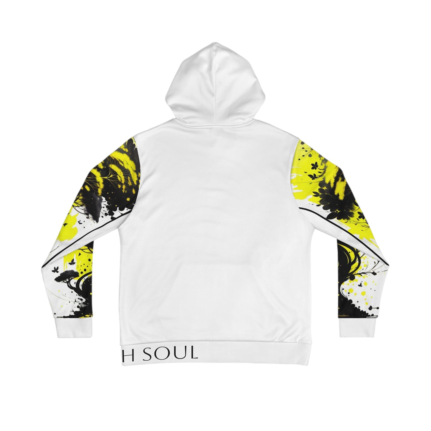 Solar Plexus Chakra Tree White Hoodie