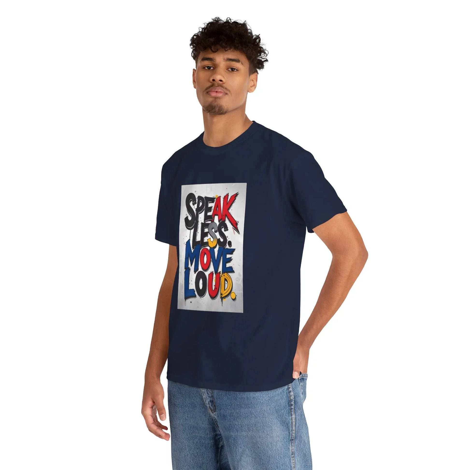 Speak Less - Heavy Cotton Tee Printify