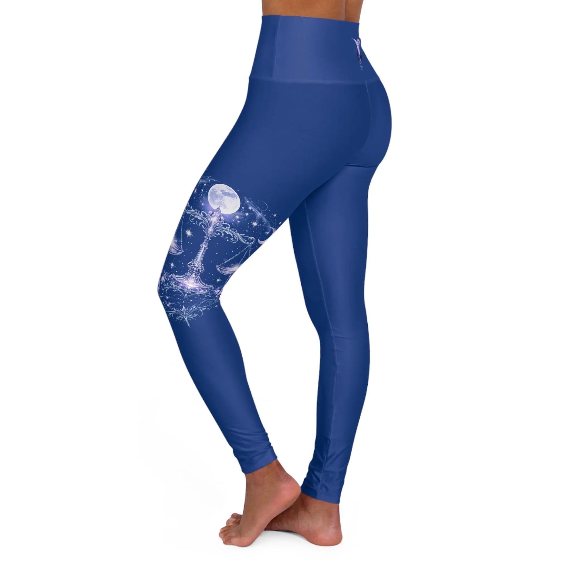 Libra Blue Yoga Leggings 
