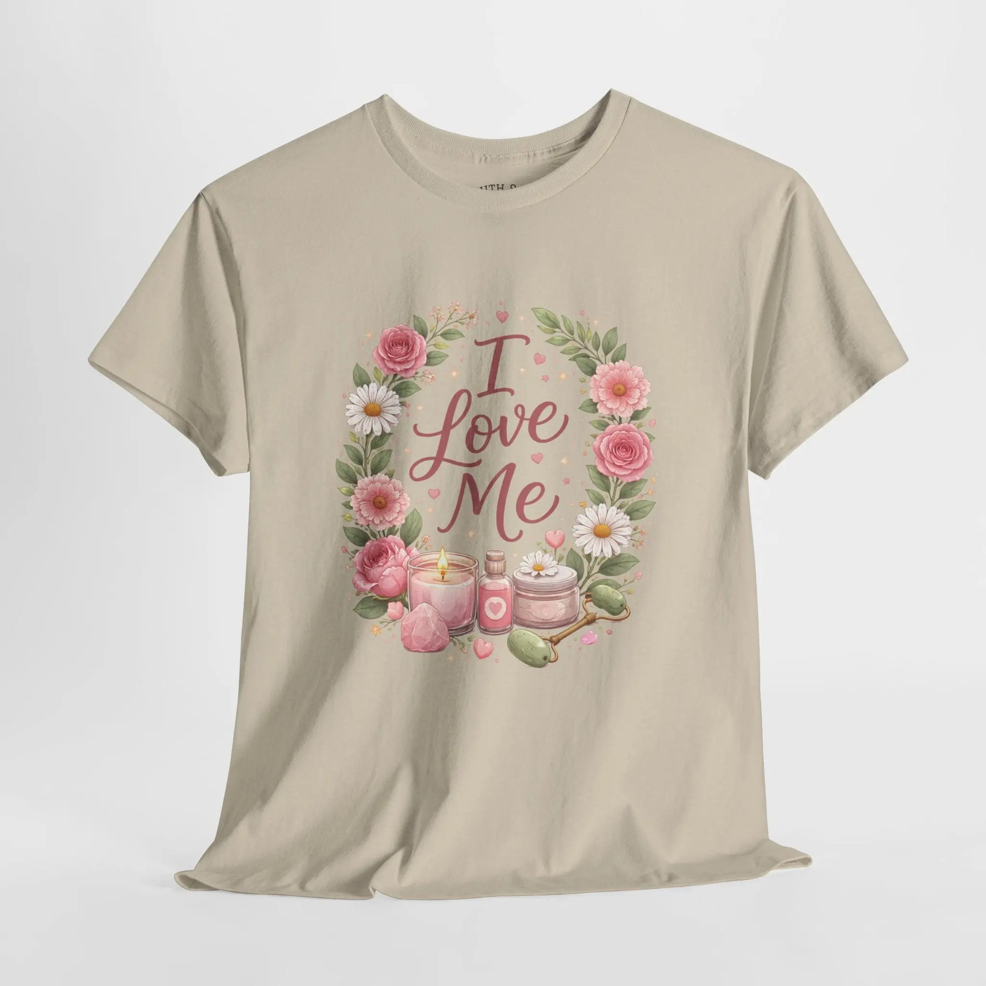 I Love Me floral 
