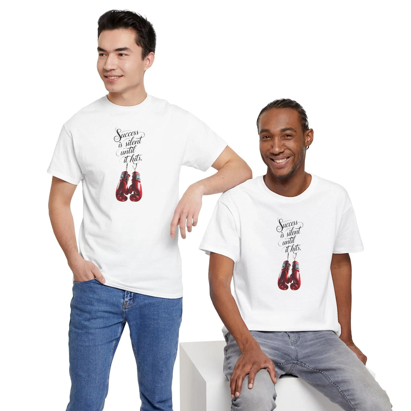 Until it hits - Heavy Cotton Tee Printify