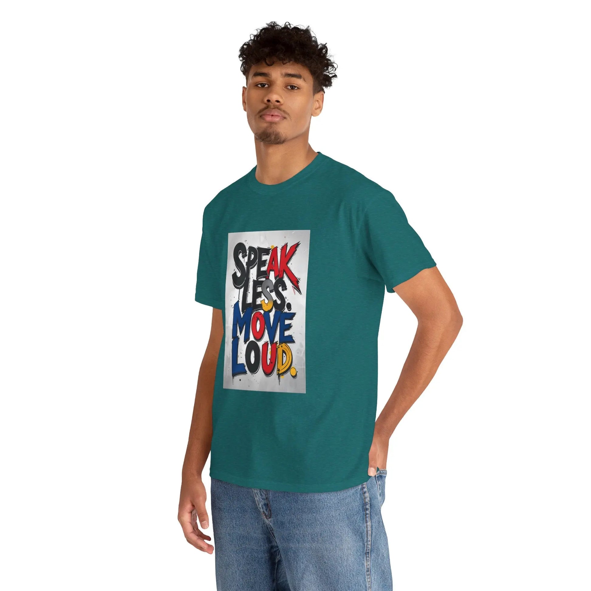 Speak Less - Heavy Cotton Tee Printify