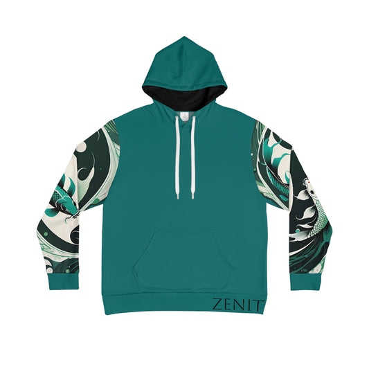 Pisces Dark Aquamarine Hoodie