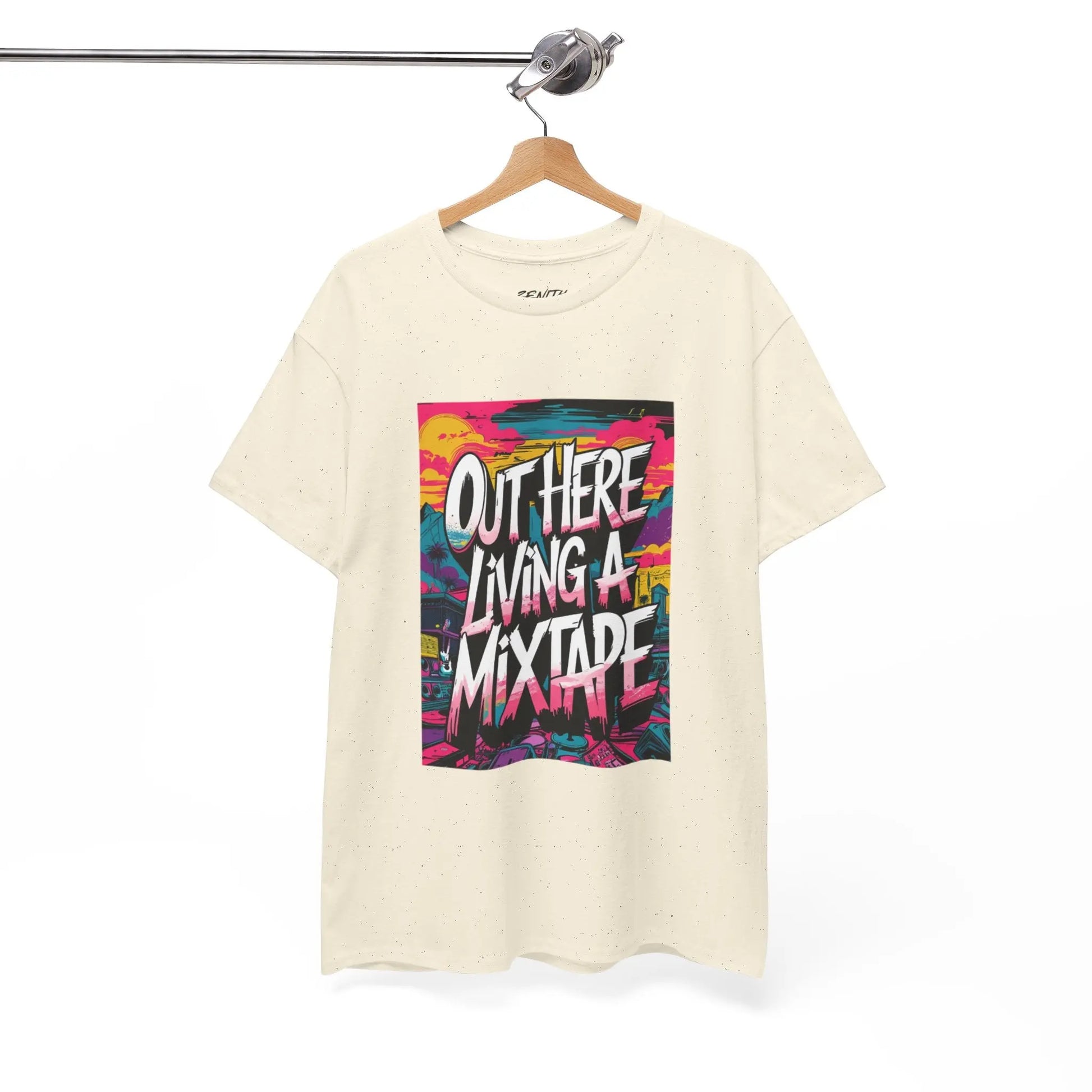 Out Here - Heavy Cotton Tee Printify