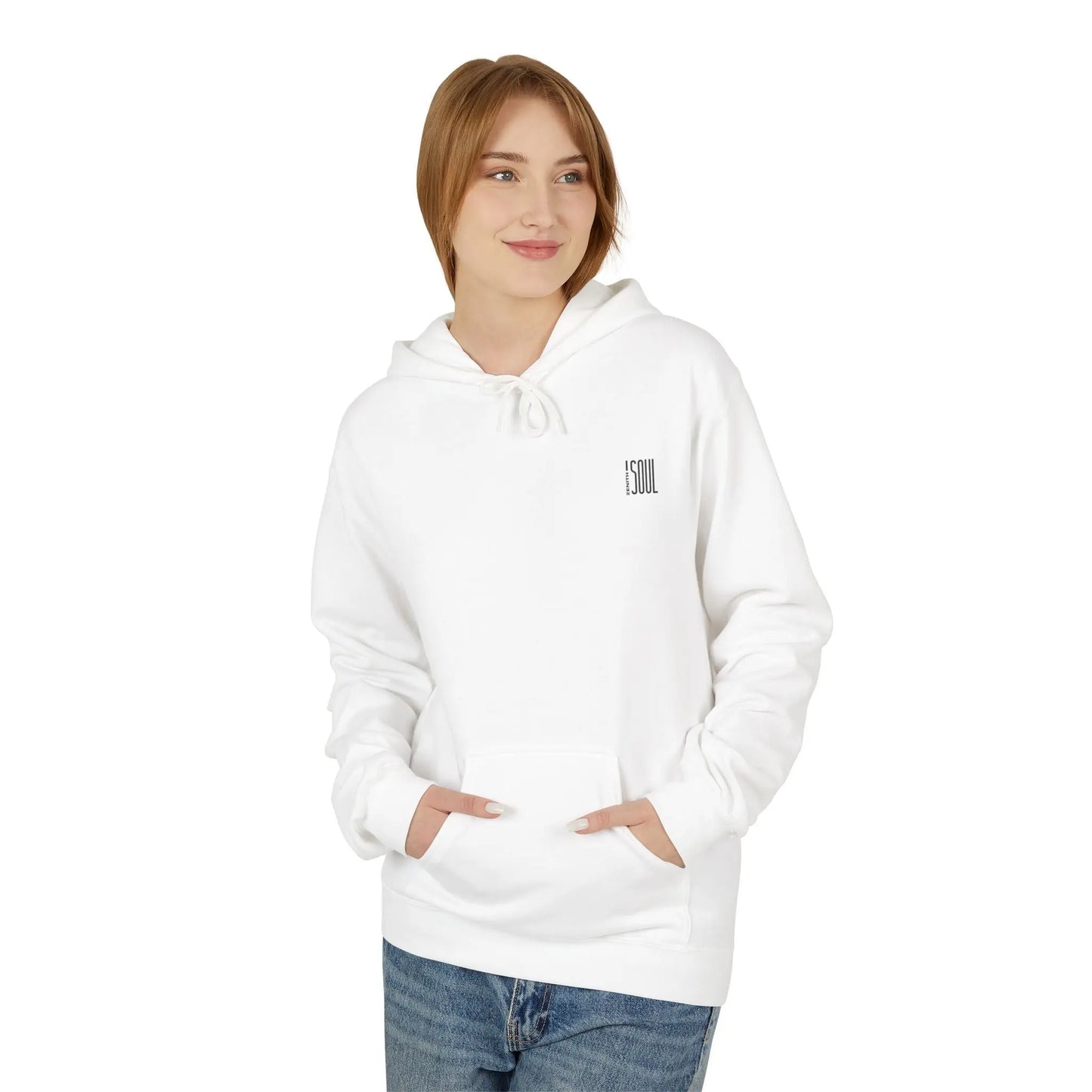 Zen Comfort Midweight Softstyle Fleece Hoodie Printify