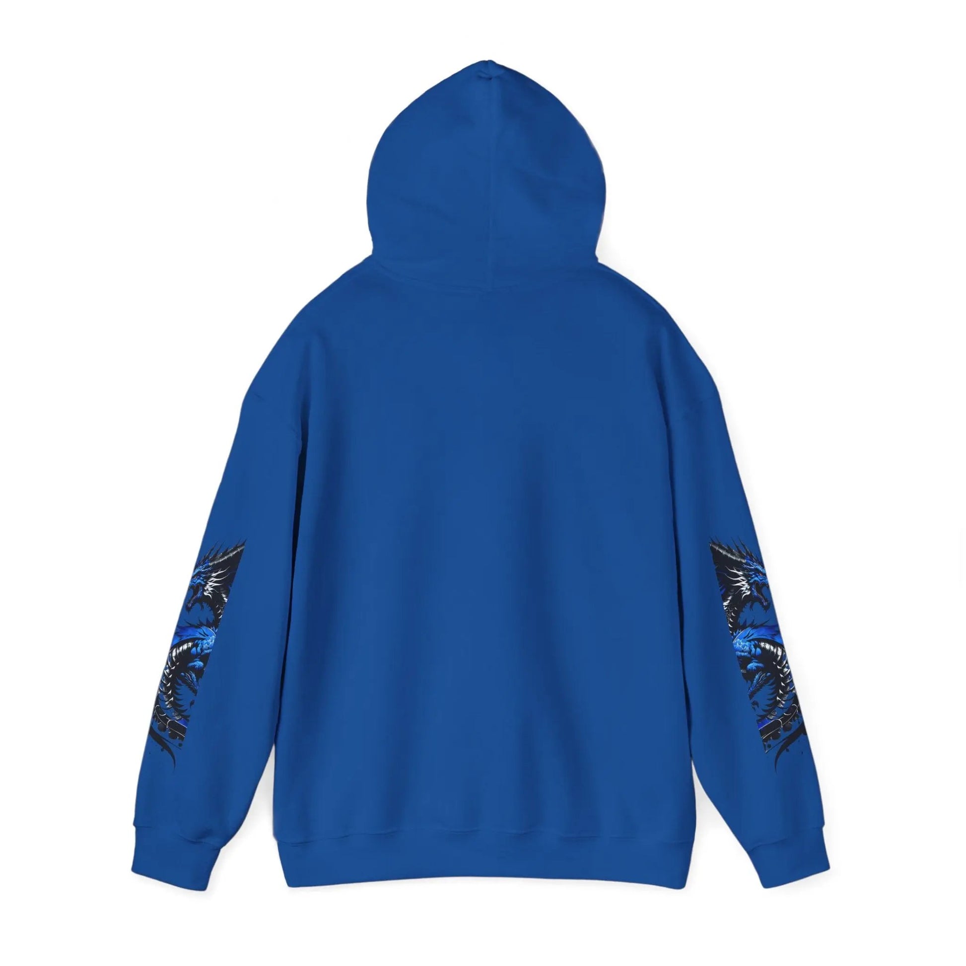 Blue Dragon Hooded Sweatshirt Printify