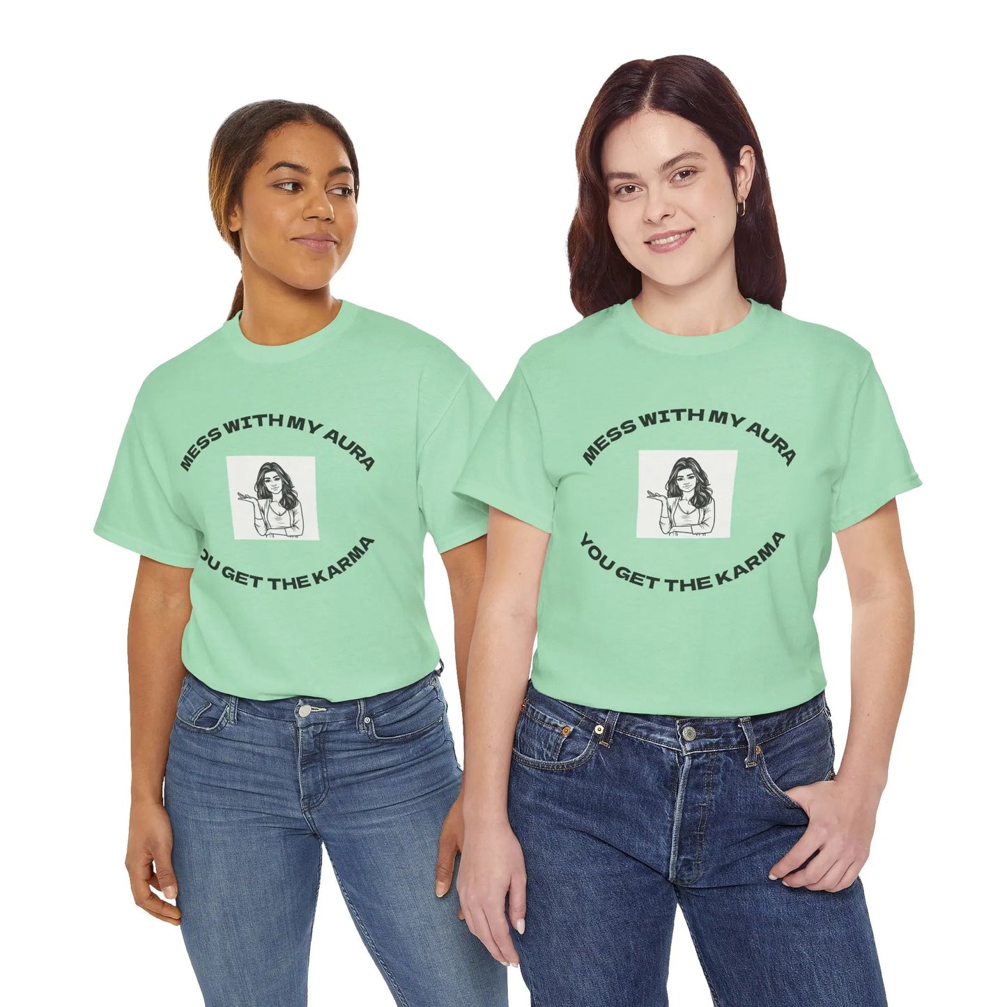 Aura and Karma T-Shirt Printify