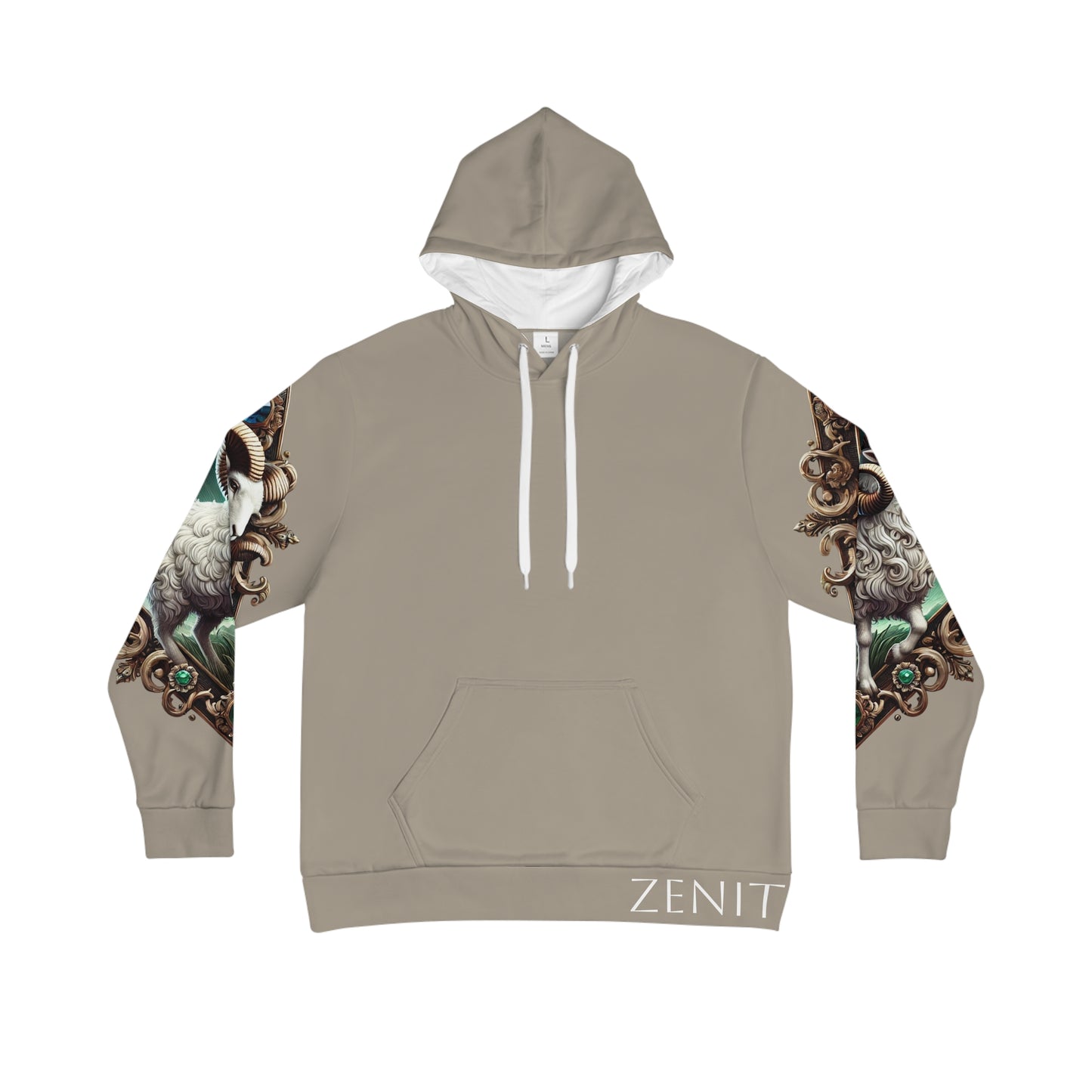Aries Gray Hoodie