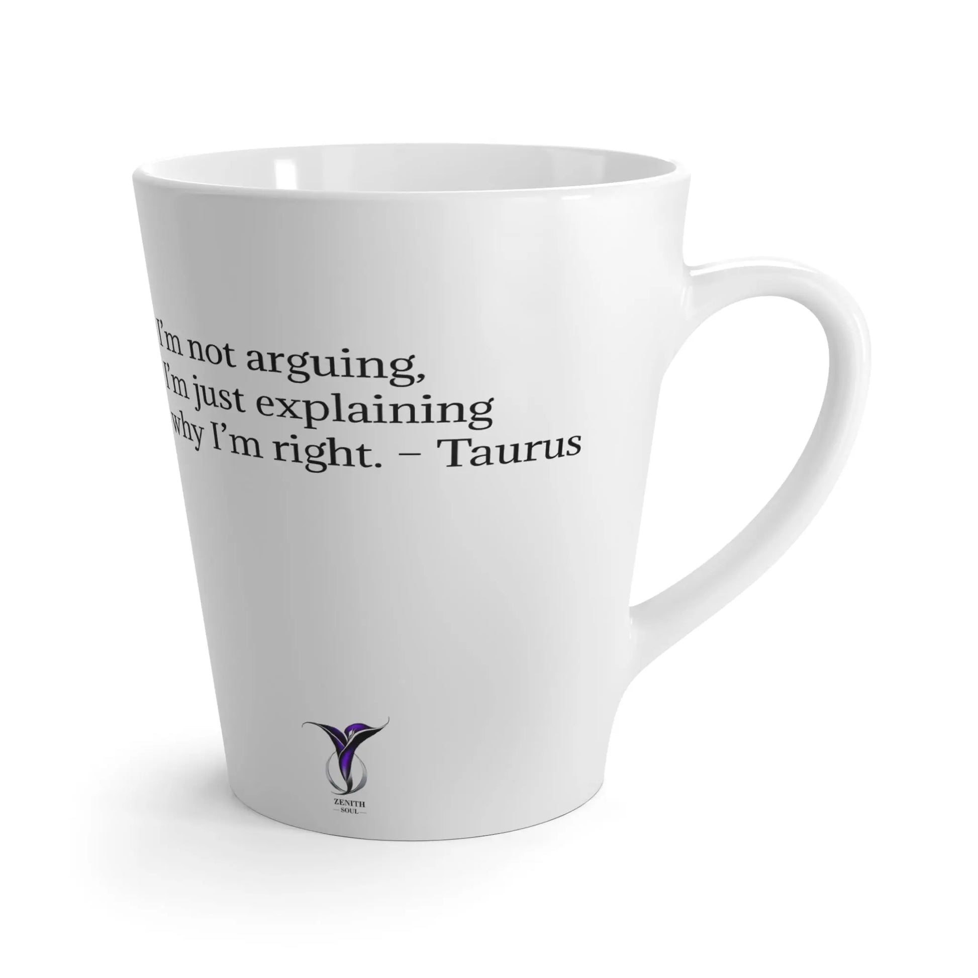 Taurus Latte Mug Printify