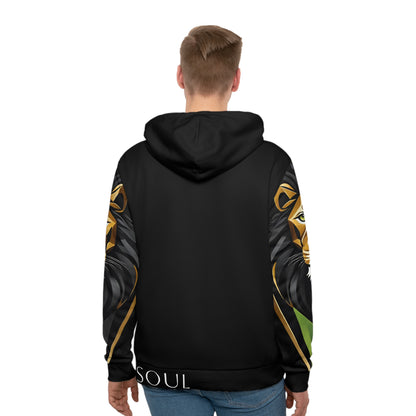 Leo Black Hoodie