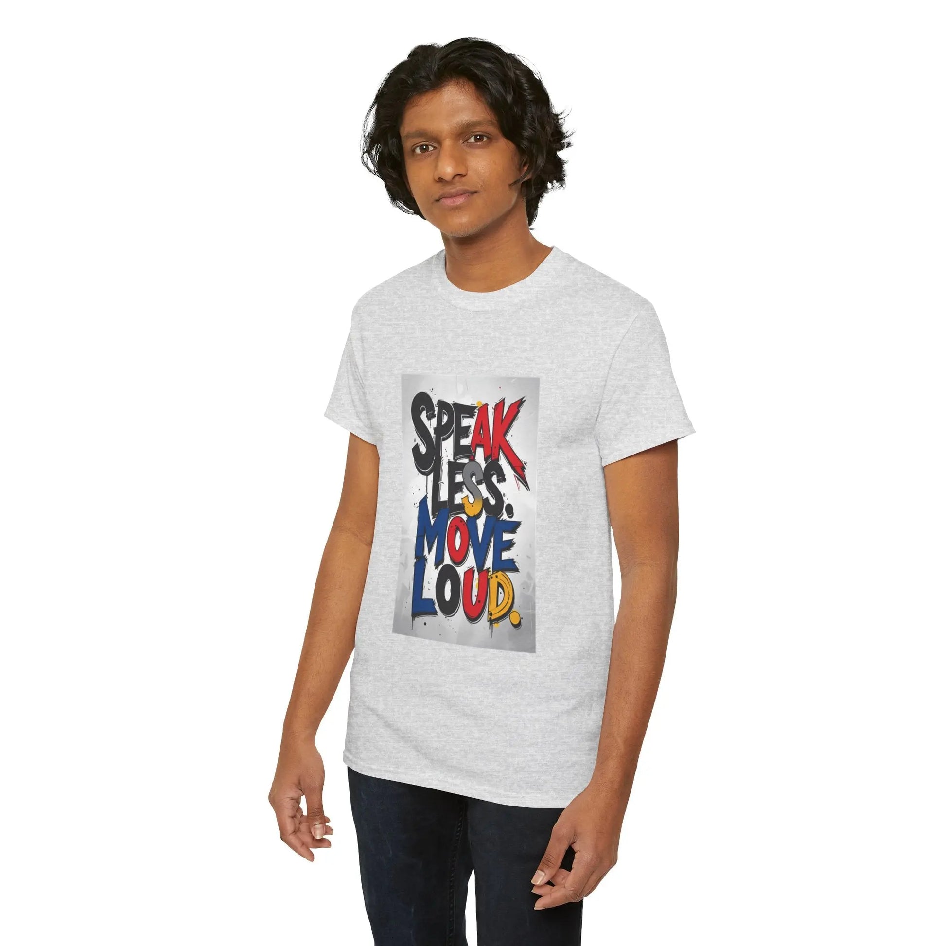 Speak Less - Heavy Cotton Tee Printify