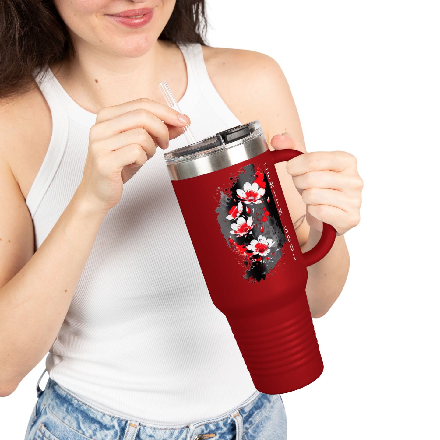 Fan Favorite Designs Insulated Travel Mug, 40oz 