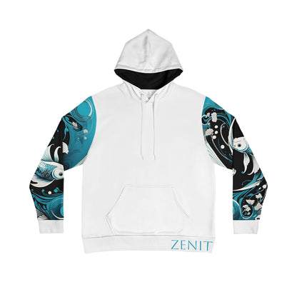 Pisces White Hoodie