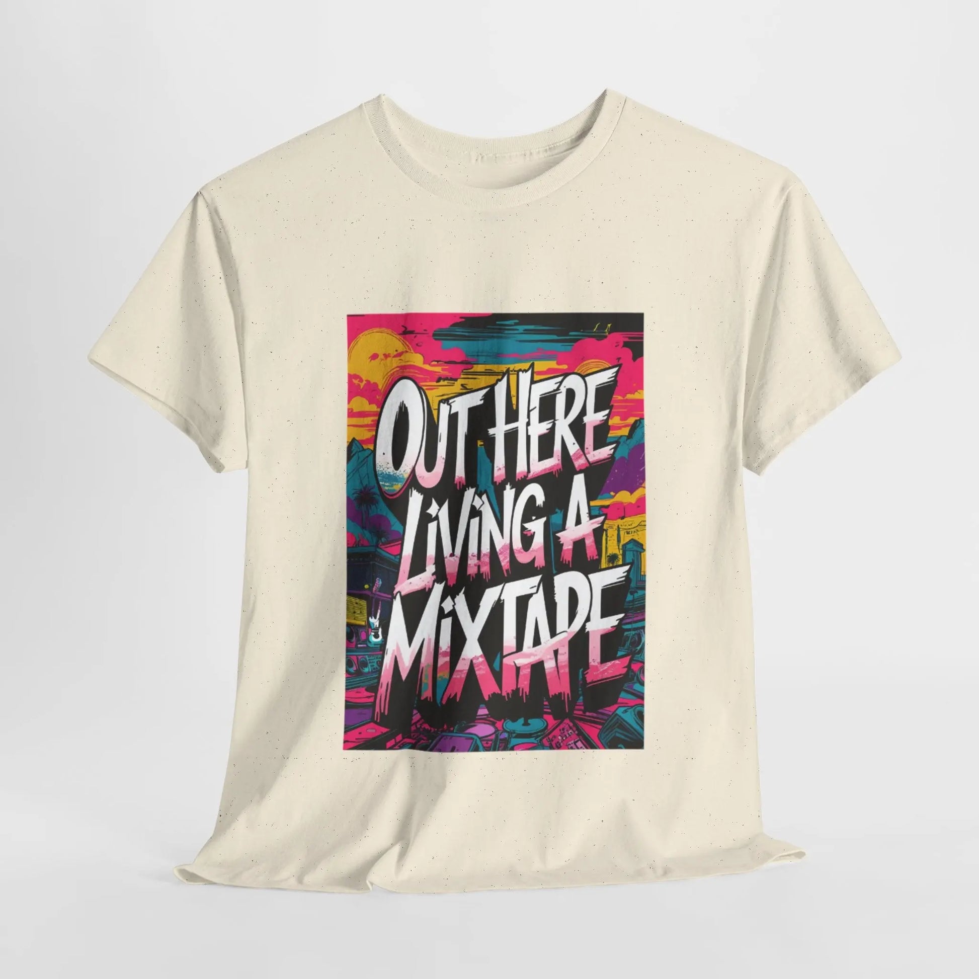 Out Here - Heavy Cotton Tee Printify