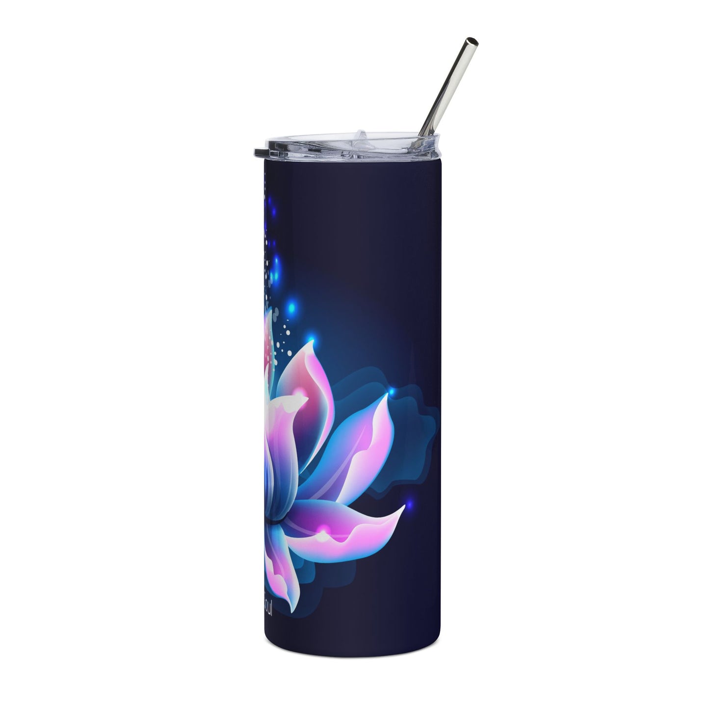 Bloom & Flow Lotus Stainless Steel Tumbler, 20oz 