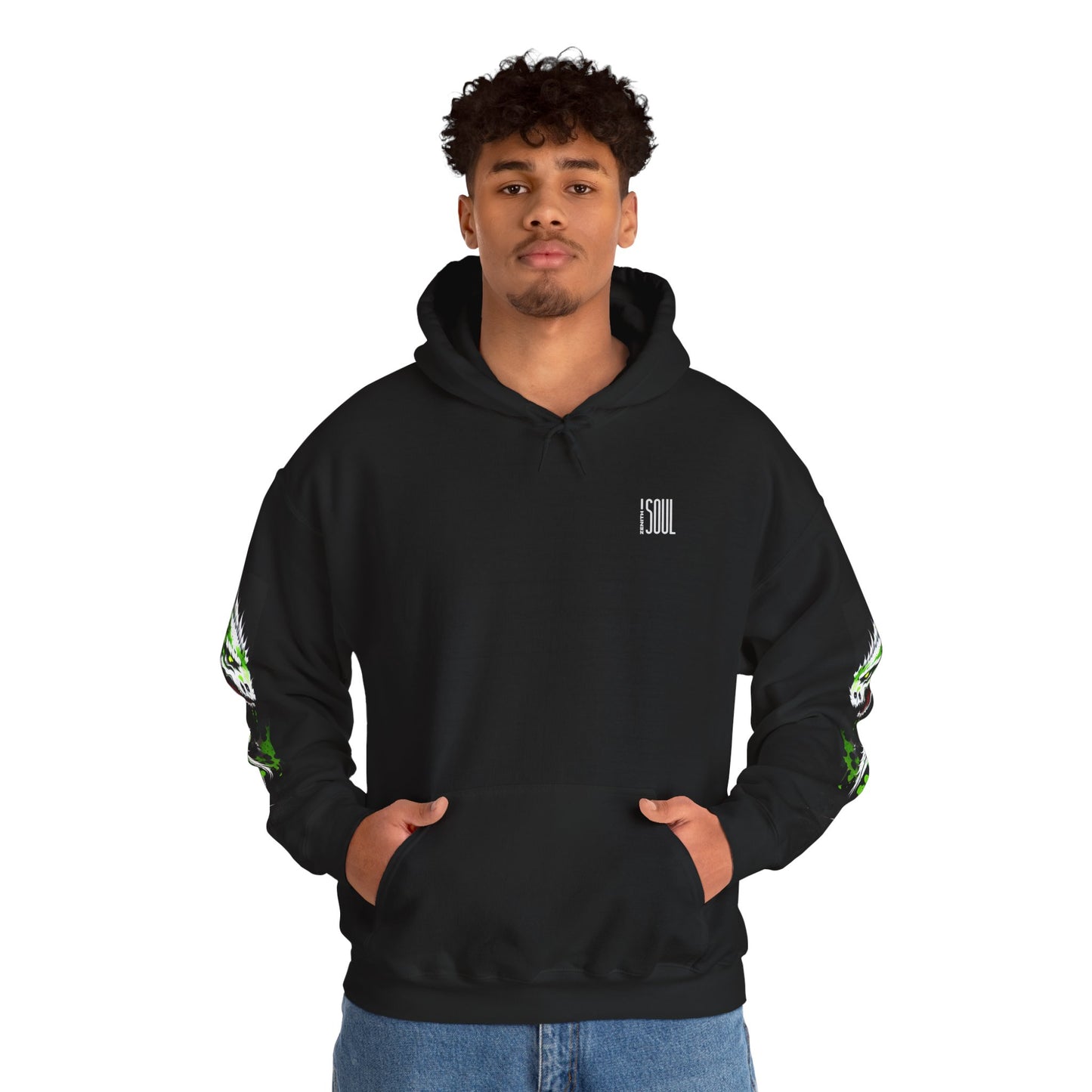 Green Dragon Hooded Sweatshirt