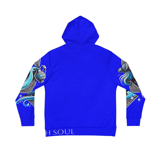 Aquarius Blue Hoodie Printify