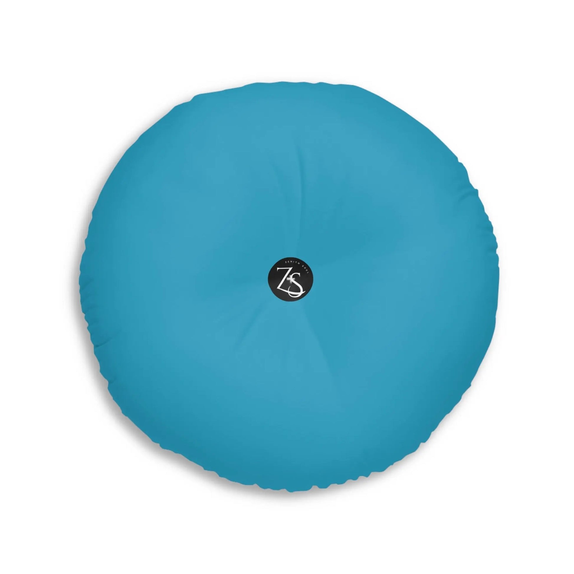 Lotus Tattoo Meditation Pillow, Round Printify