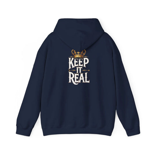 Keep it Real Everyday Hooded Sweatshirt Printify