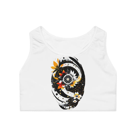 Inner Divinity Dawn Sports Bra Printify