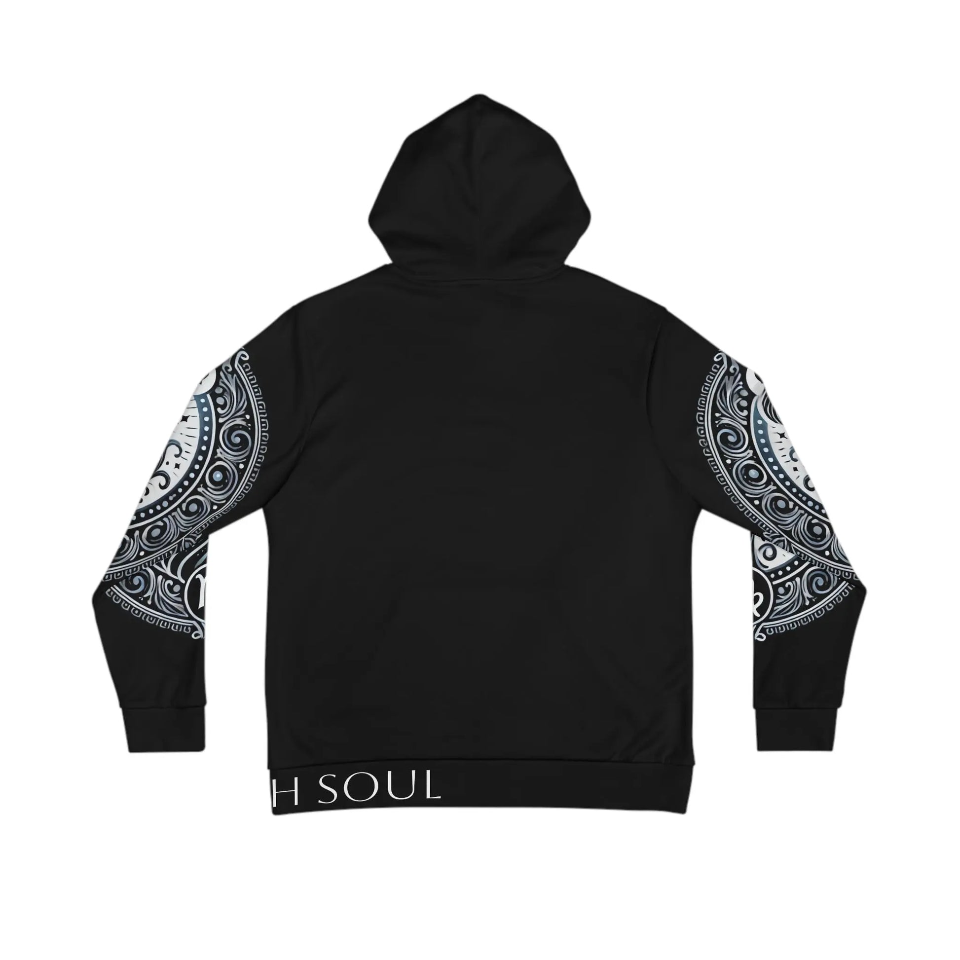 Virgo Black Hoodie Printify