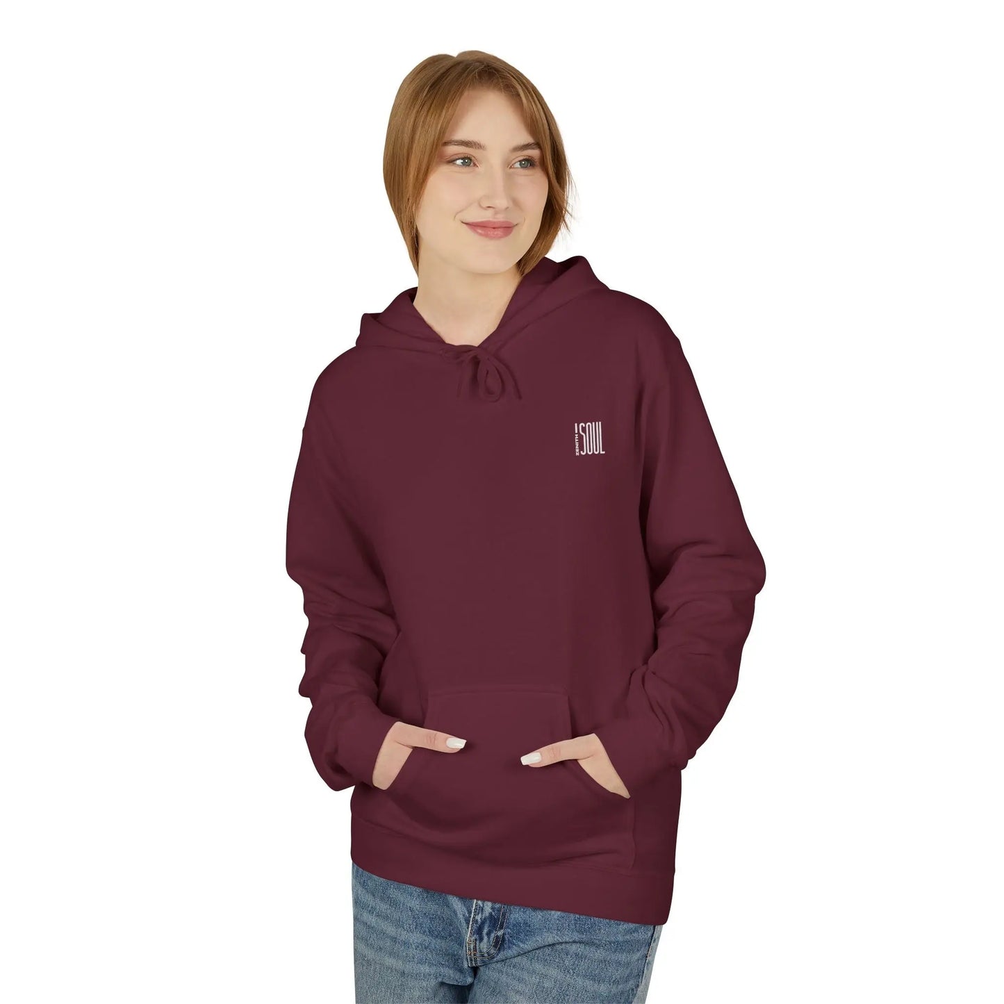 Zen Comfort Midweight Softstyle Fleece Hoodie Printify