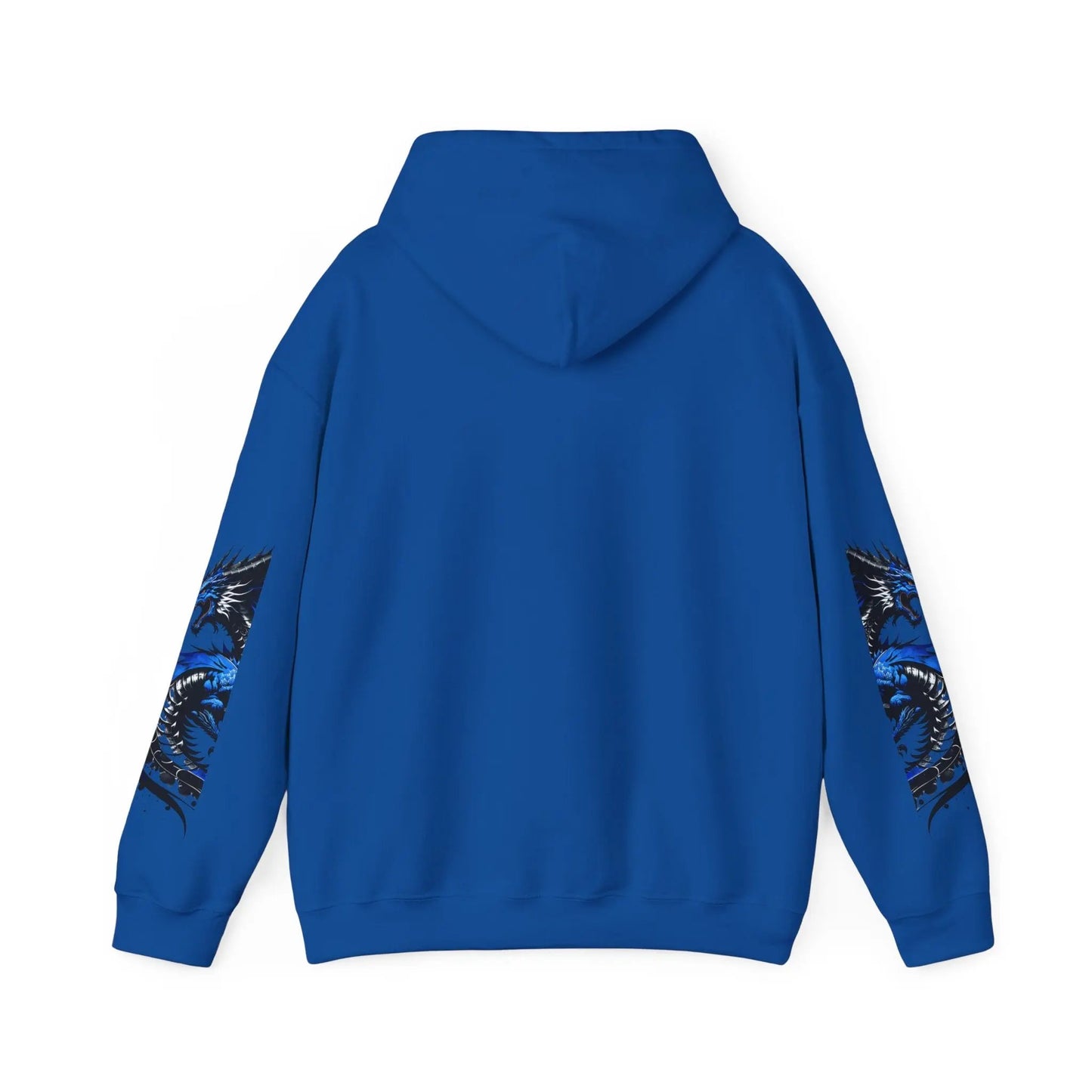 Blue Dragon Hooded Sweatshirt Printify