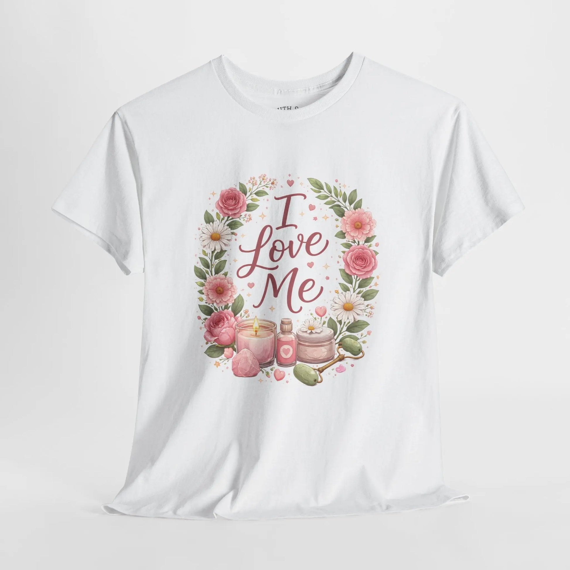 I Love Me floral 