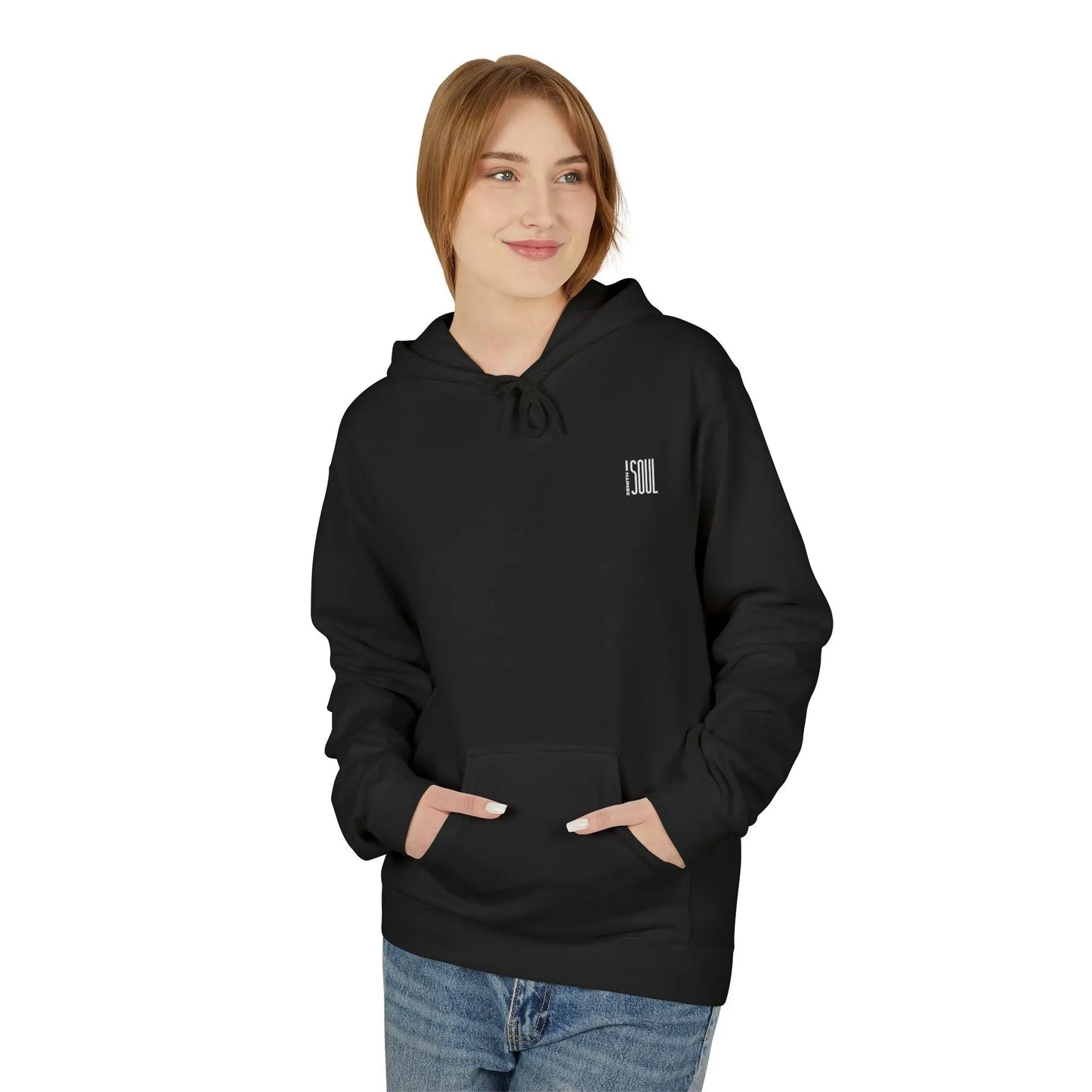 Zen Comfort Midweight Softstyle Fleece Hoodie Printify