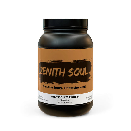 Whey Isolate Protein Supplement (907g, 2lb) Printify