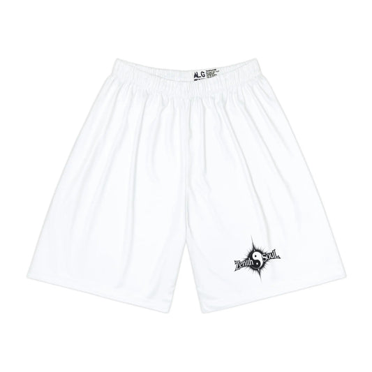 Men’s Sports Shorts White (AOP) Printify