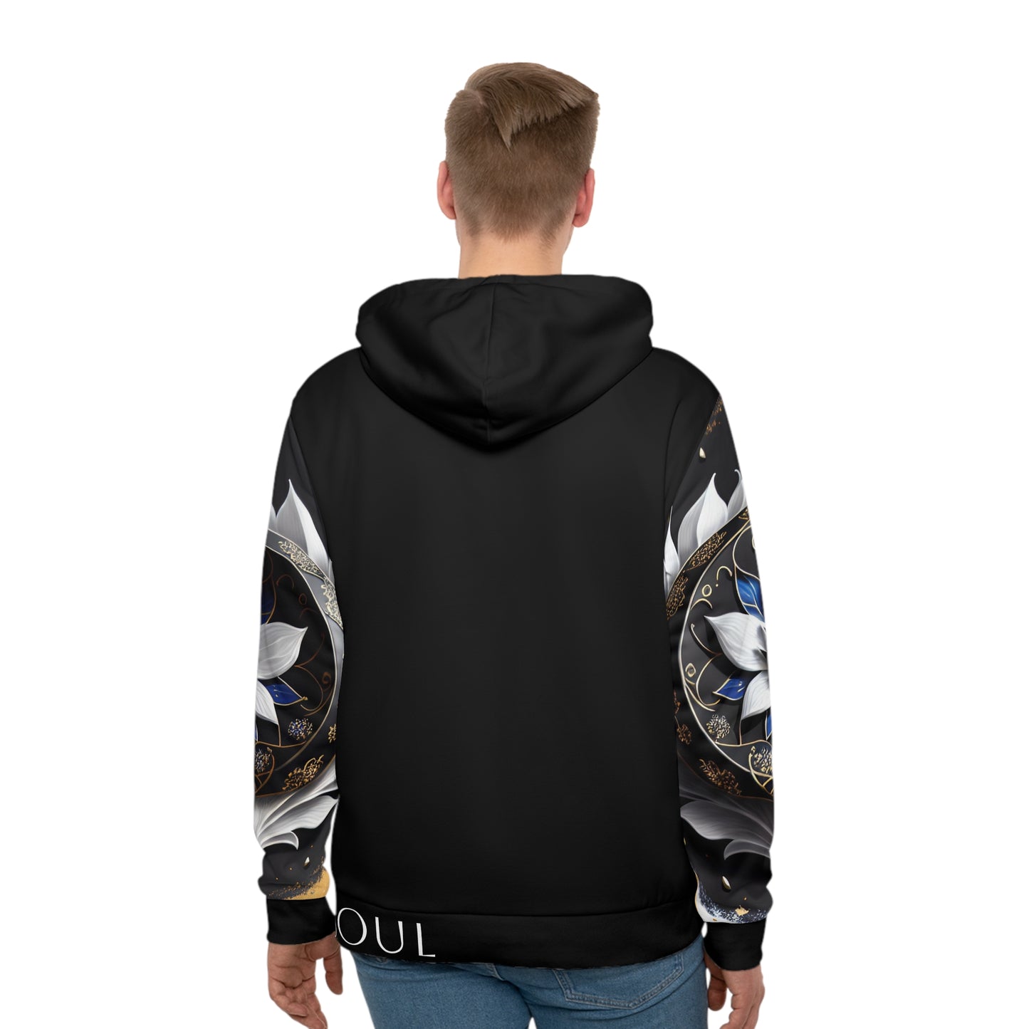 Divine Bloom (Black) Hoodie